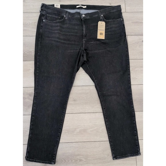 Levi's Women's Mid-Rise Tummy Slim 311 Shaping‎ Skinny Jeans Size 26W Black NWT - Picture 1 of 7
